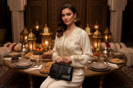 Pack Milano Ramadan 2026 — Sac Milano et bijoux Collection Trèfle TAHIR — TAHIR Maroc
