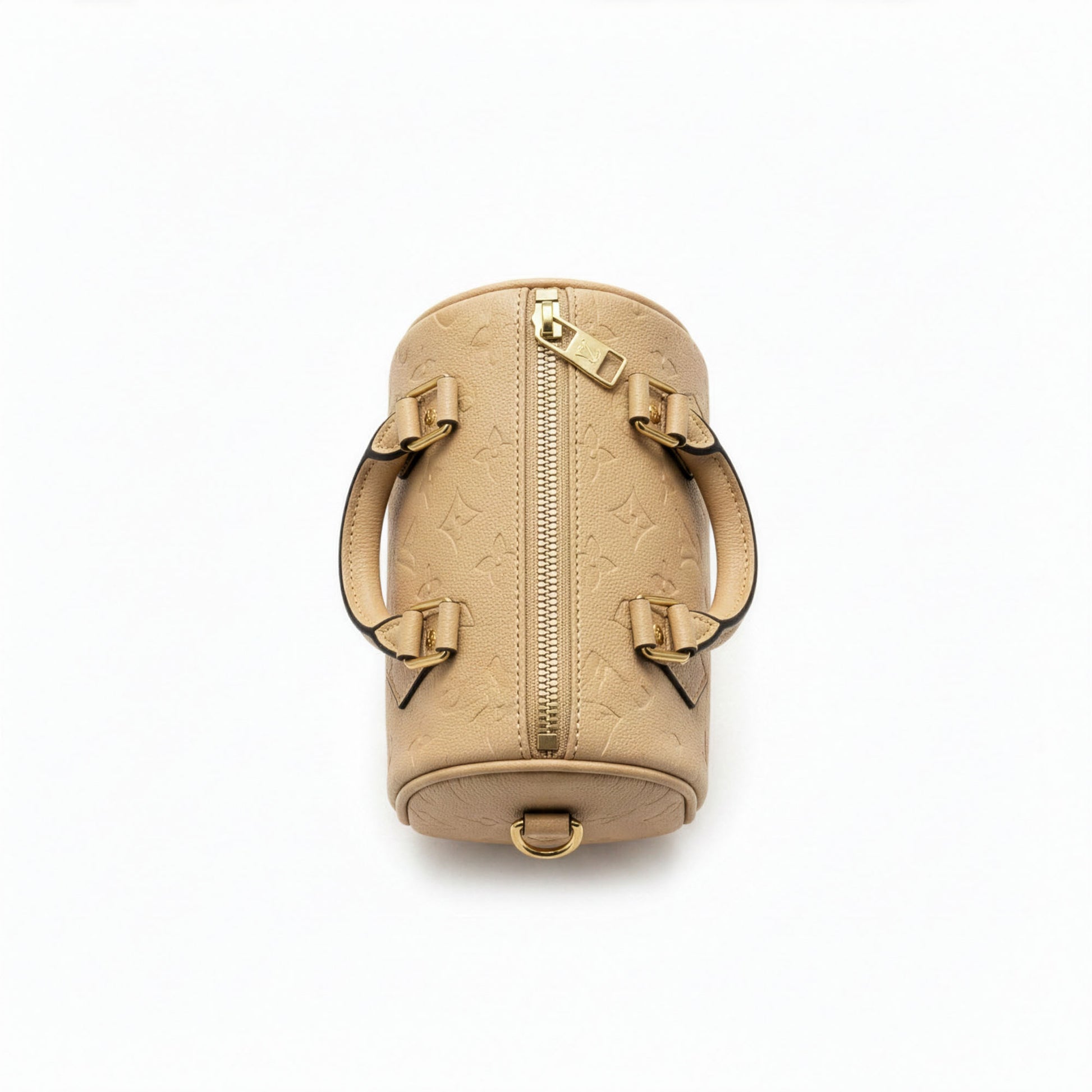 Sac Capri Nude — vue de dessus — Beauty Store Maroc