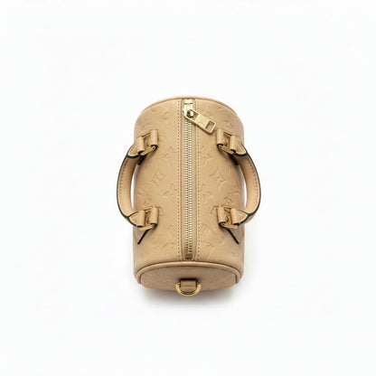 Sac Capri Nude — vue de dessus — Beauty Store Maroc