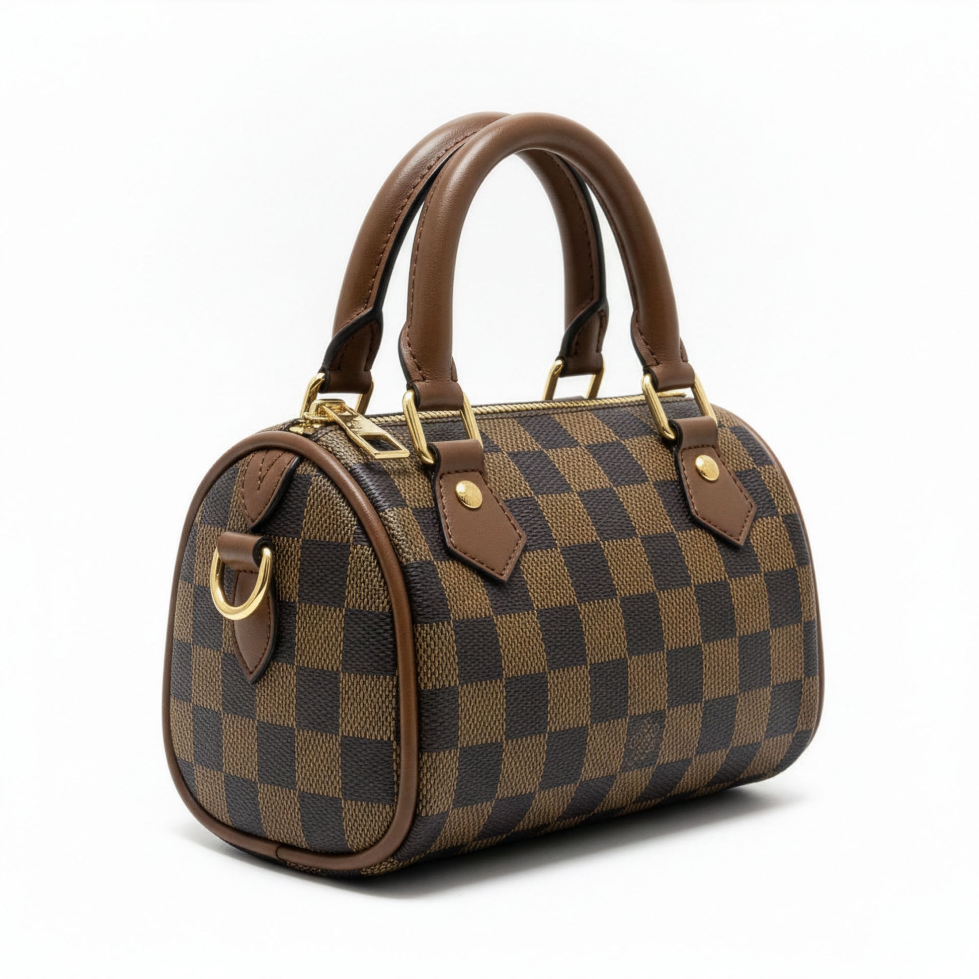 Sac Capri Damier — détail fermoir doré Louis Vuitton — Beauty Store Maroc