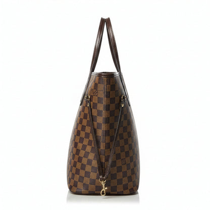 Sac Firenze Damier — vue de profil, silhouette tote — Beauty Store Maroc