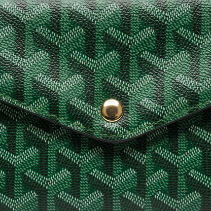 Sac Élara Olive - vue latérale épaisseur 4cm, bordures cuir noir | Beauty Store Maroc
