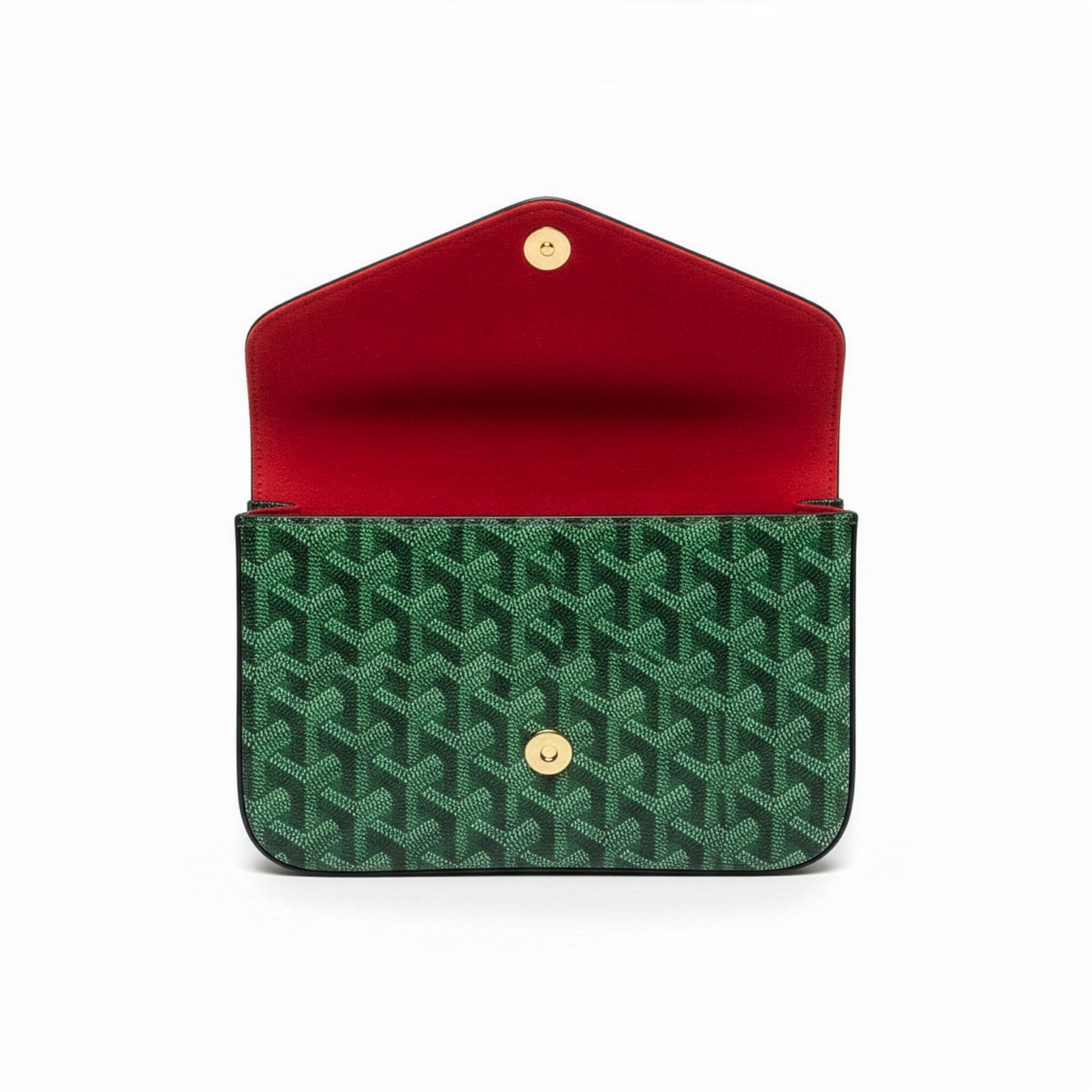 Sac Élara Olive - vue latérale profil, surpiqûres contrastées | Beauty Store Maroc