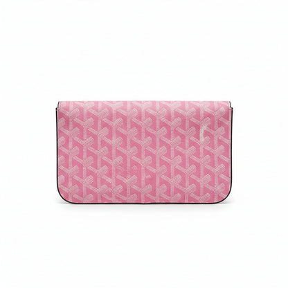 Sac Élara Rose Pétale - trois quarts droite, fermeture bouton doré | Beauty Store Maroc