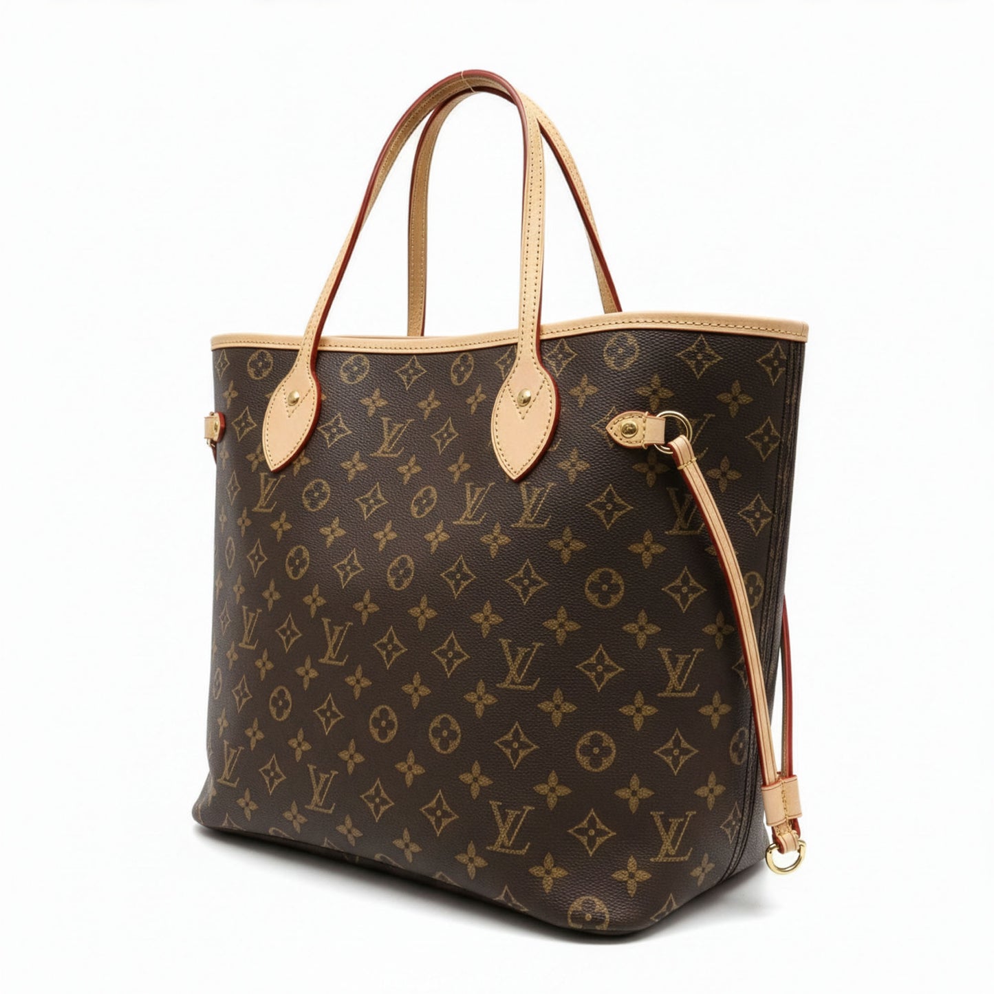 Sac Firenze Monogramme Marron Impérial — vue trois-quarts gauche — Beauty Store Maroc