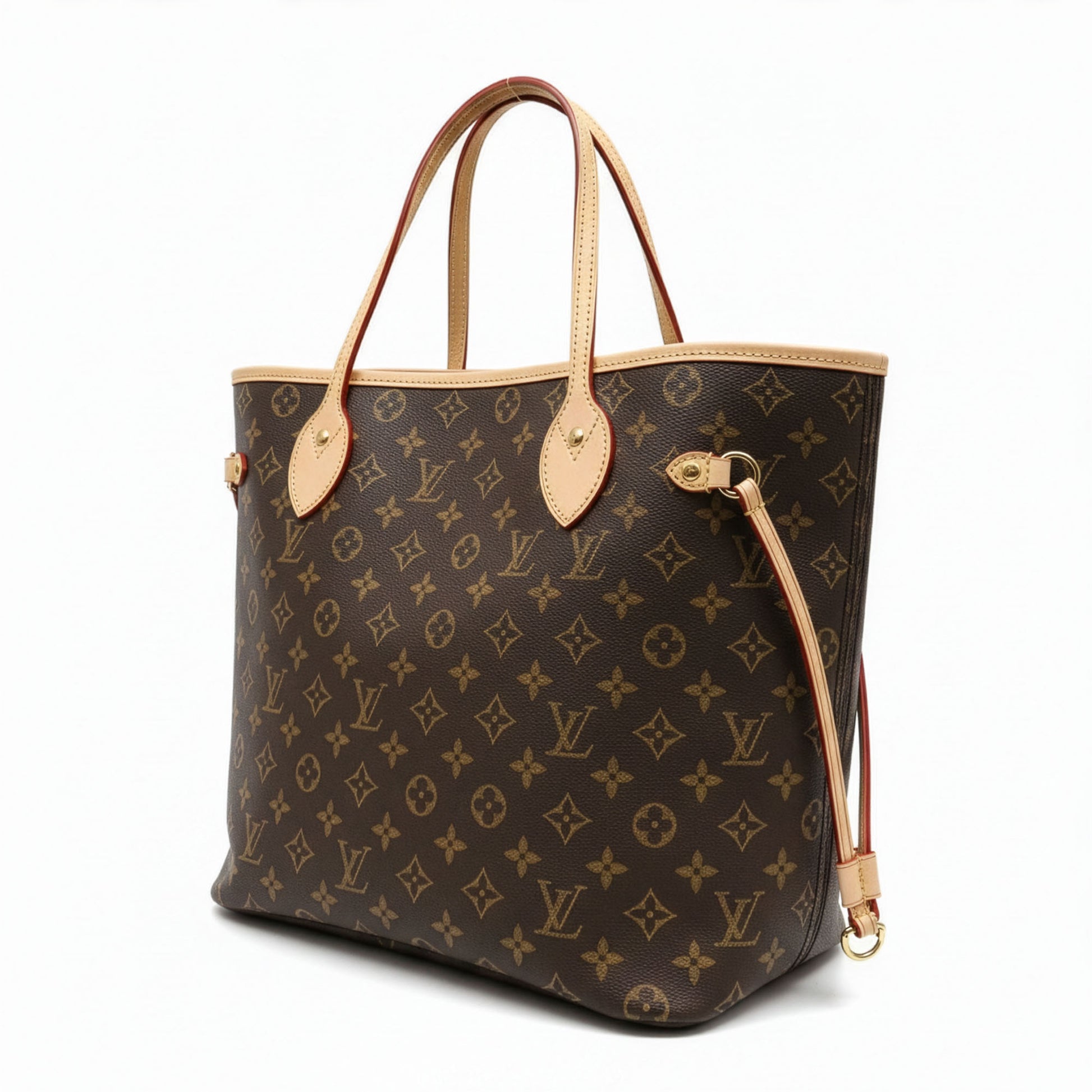 Sac Firenze Monogramme Marron Impérial — vue trois-quarts gauche — Beauty Store Maroc