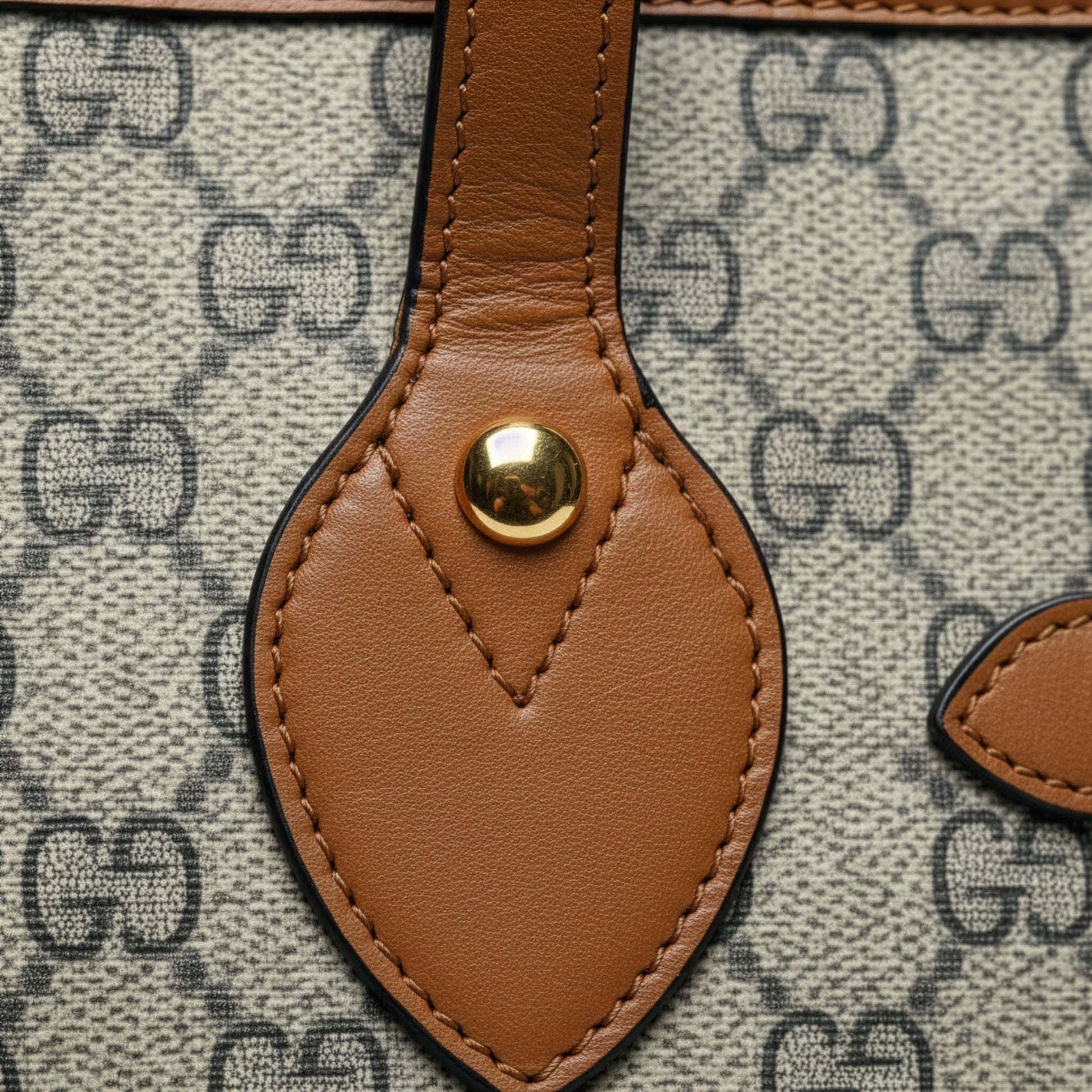Sac Firenze Camel intérieur ouvert — doublure paisley bleu marine poche zippée | Beauty Store Maroc