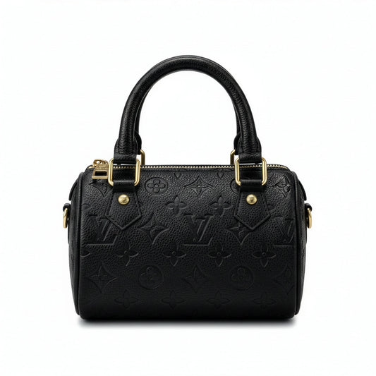 Sac Capri Onyx — vue face avant — Beauty Store Maroc