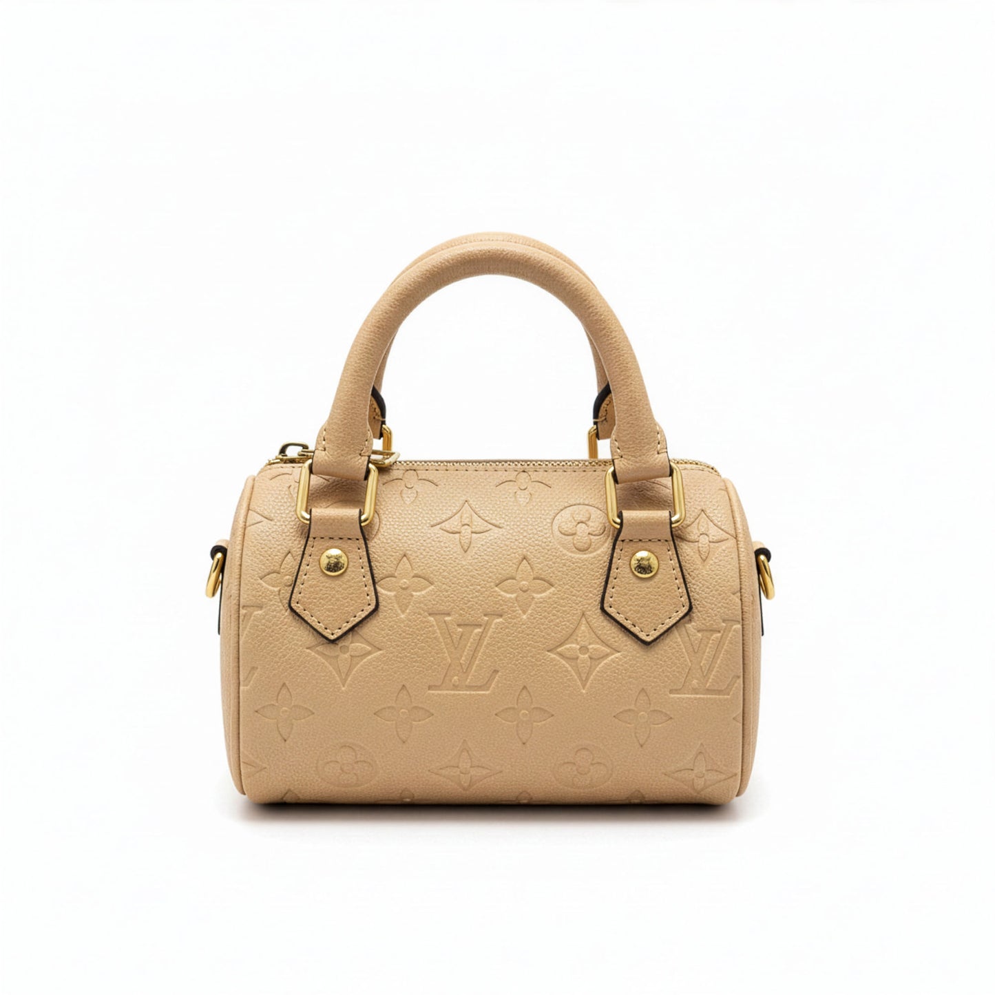 Sac Capri Nude — vue face avant — Beauty Store Maroc