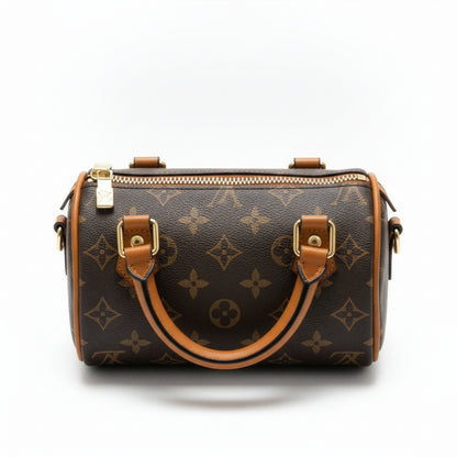 Sac Capri Monogramme Marron — vue face avant alternative — Beauty Store Maroc