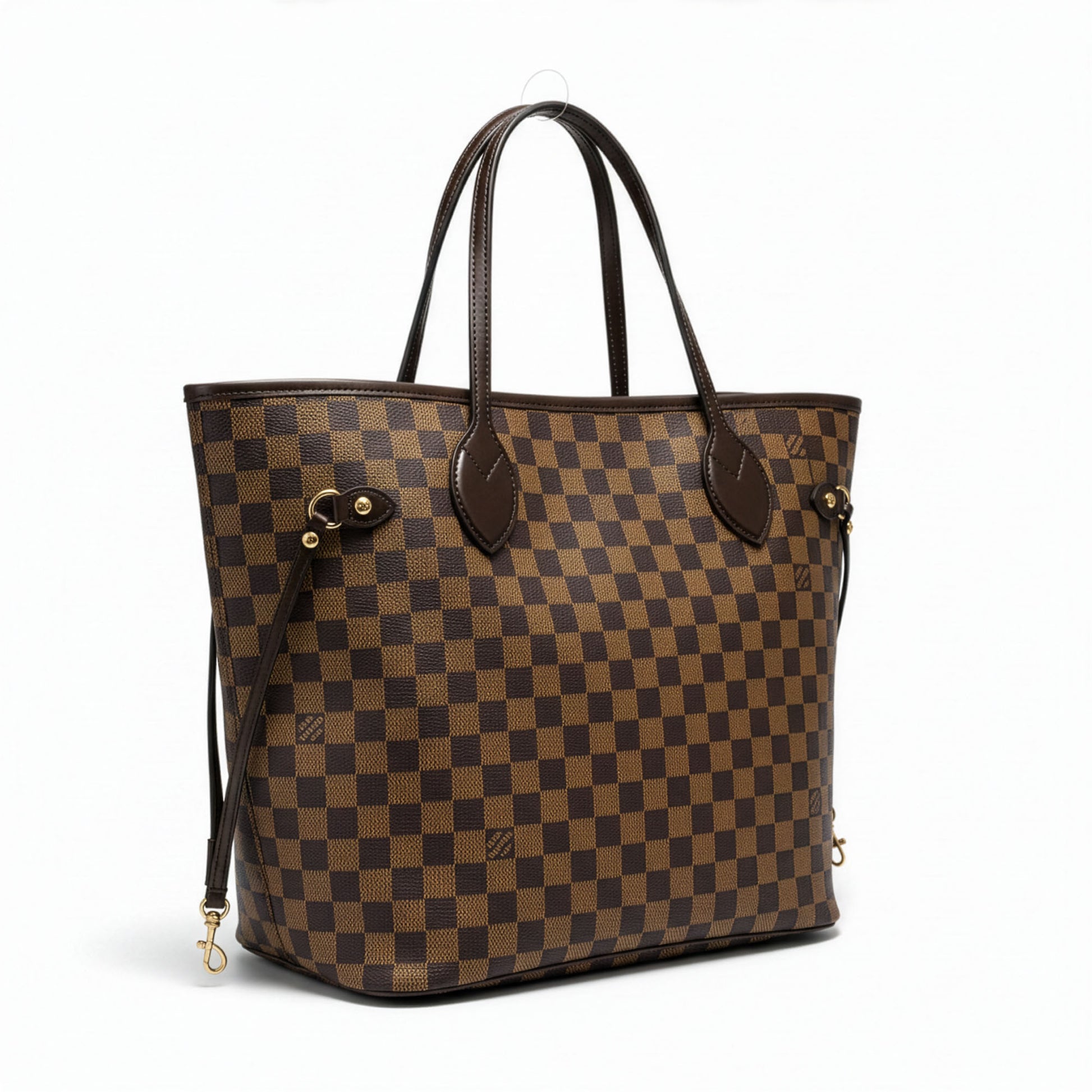 Sac Firenze Damier — vue trois-quarts gauche — Beauty Store Maroc