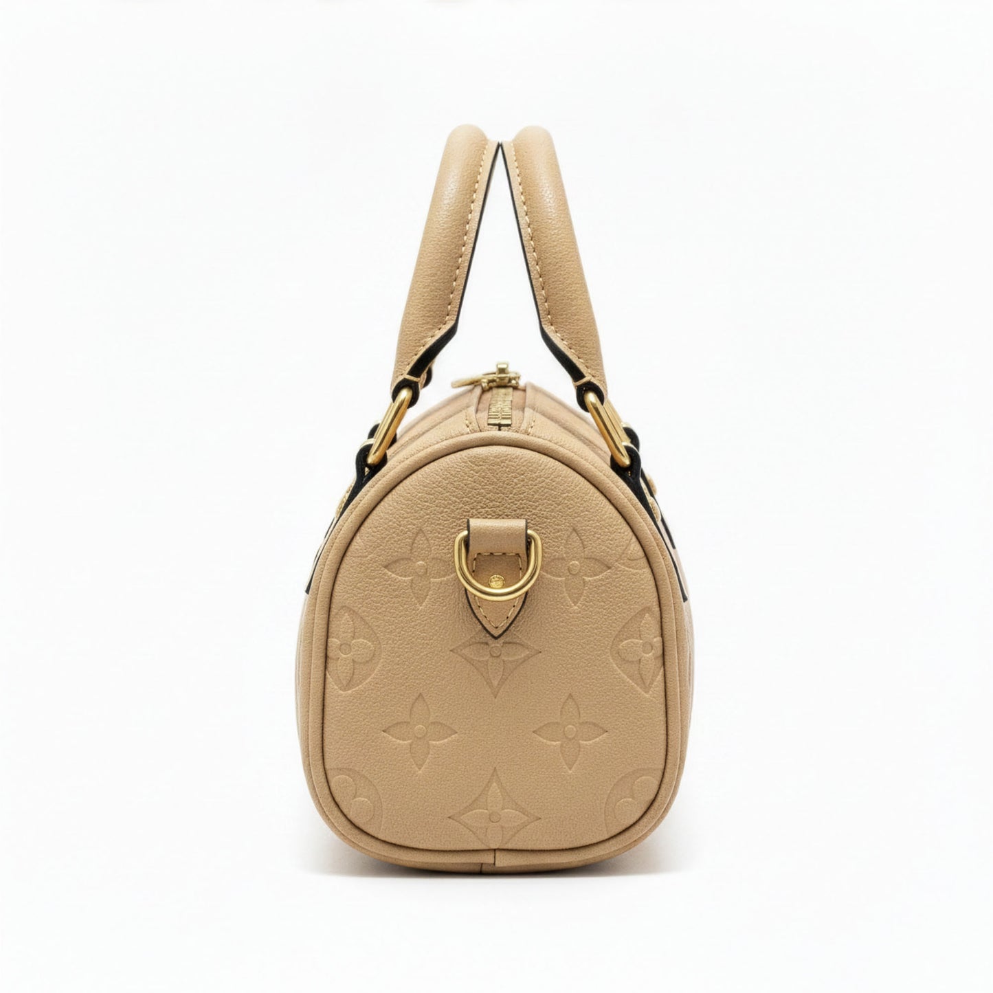 Sac Capri Nude — profil rond — Beauty Store Maroc