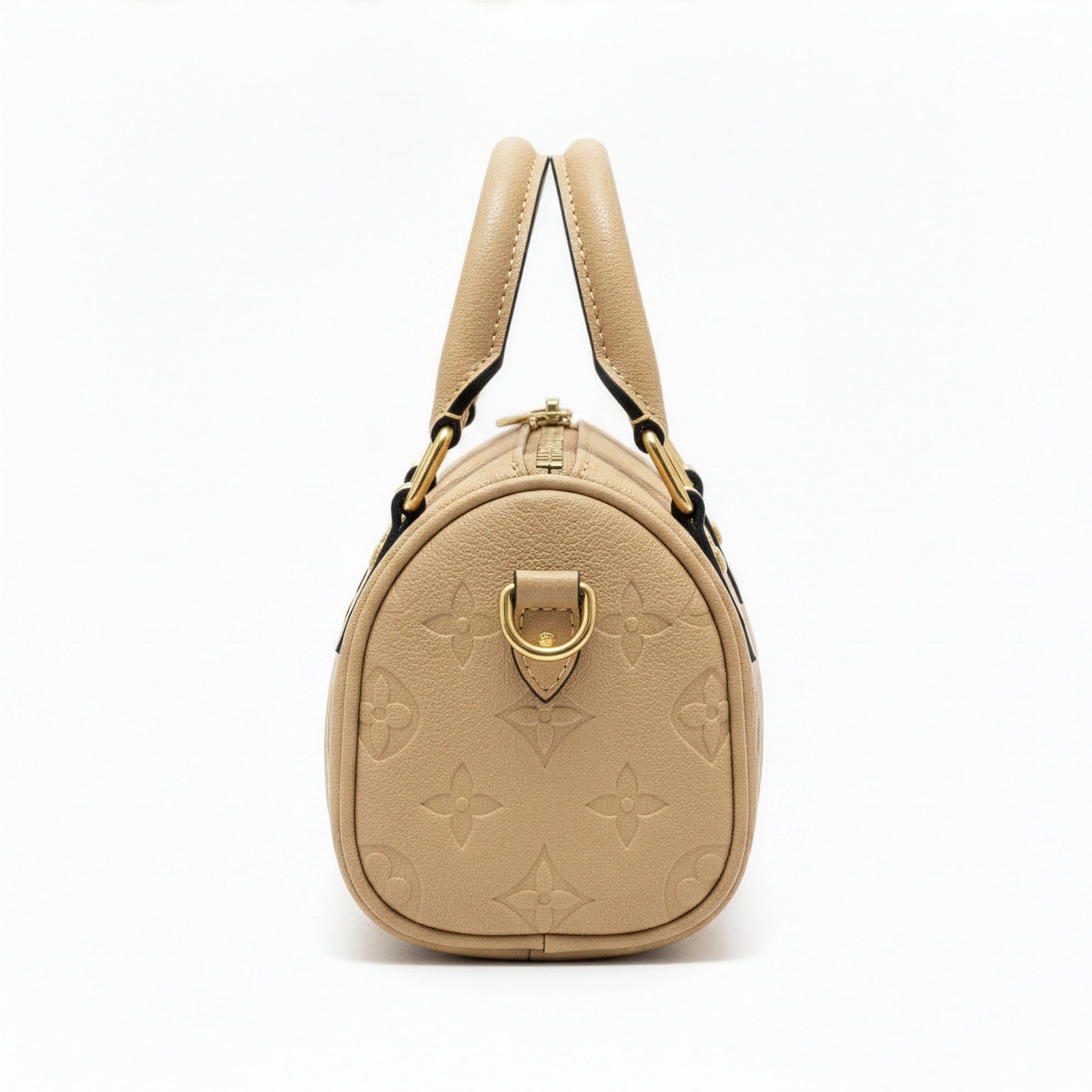 Sac Capri Nude — profil rond — Beauty Store Maroc