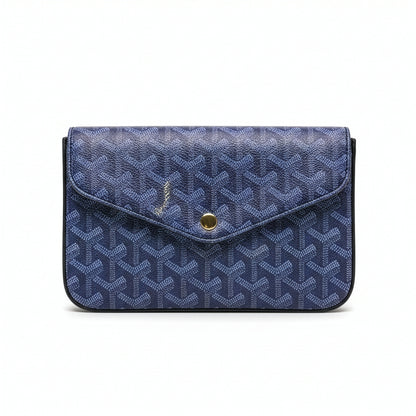 Sac Élara Nuit Irisée — Vue trois quarts, reflets violet irisé