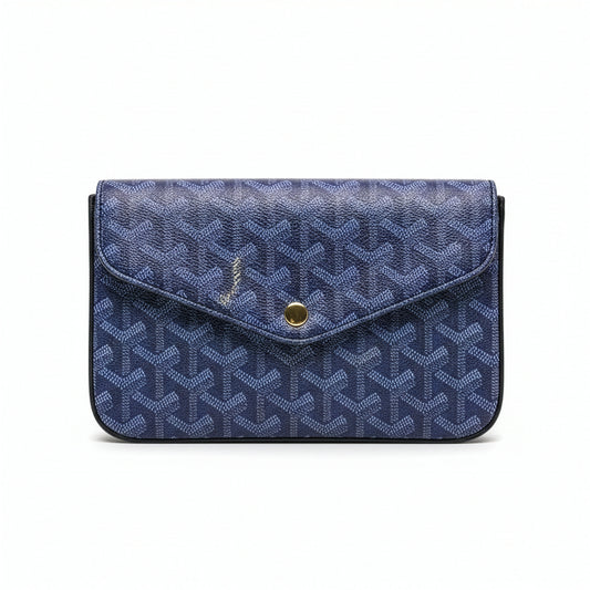 Sac Élara Nuit Irisée — Vue trois quarts, reflets violet irisé