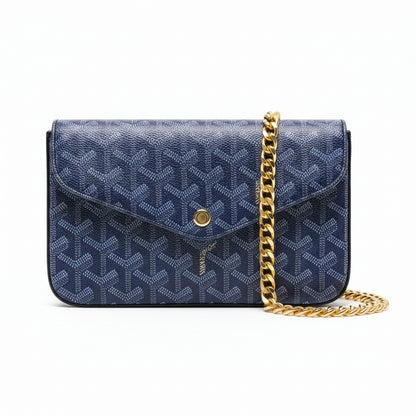 Sac Élara Nuit Irisée — Vue latérale, quincaillerie dorée